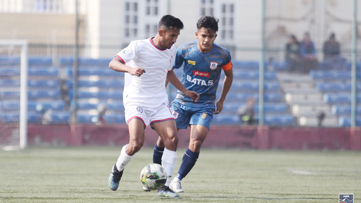 'ए’ डिभिजन लिग फुटबल : थ्री स्टारद्वारा एफसी खुमलटार पराजित